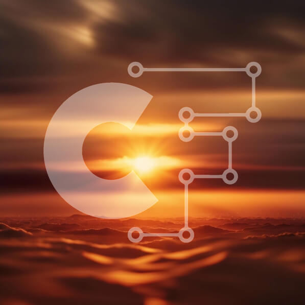 Intra Συλλεκτικό Ξύλινο Παζλ Plywood  4mm - Εκπληκτικό ηλιοβασίλεμα πάνω από ερημικό τοπίο με αμμόλοφους και βουνά Σε Ξύλινο Κουτί - Διαστάσεις: 10x10 cm – 25 κομμάτια