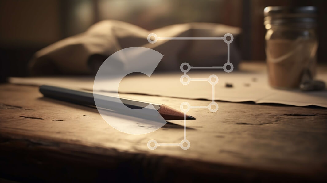 Intra Συλλεκτικό Ξύλινο Παζλ Plywood  4mm - Μολύβι σε Ξύλινο Τραπέζι με Βάζο Σε Ξύλινο Κουτί - Διαστάσεις: 10x10 cm – 25 κομμάτια