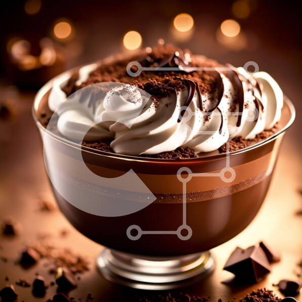 Σετ των 2 Intra Συλλεκτικό Ξύλινο Παζλ Plywood  4mm - Αφεθείτε σε ένα κρεμώδες μιλκσέικ σοκολάτας με σαντιγί Σε Ξύλινο Κουτί - Διαστάσεις: 10x10 cm – 25 κομμάτια