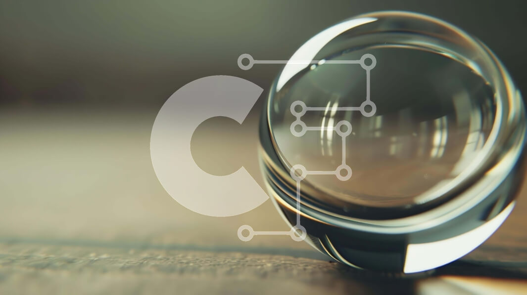 Intra Συλλεκτικό Ξύλινο Παζλ Plywood  4mm - Καθαρή γυάλινη μπάλα σε ημιτελή ξύλινη επιφάνεια Σε Ξύλινο Κουτί - Διαστάσεις: 10x10 cm – 25 κομμάτια