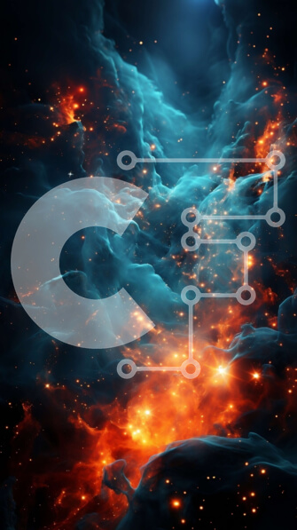 Intra Συλλεκτικό Ξύλινο Παζλ Plywood  4mm - Εκπληκτική εικόνα ενός νεφελώματος - γενέτειρα των αστεριών Σε Ξύλινο Κουτί - Διαστάσεις Puzzle: 10x10 cm – 25 κομμάτια