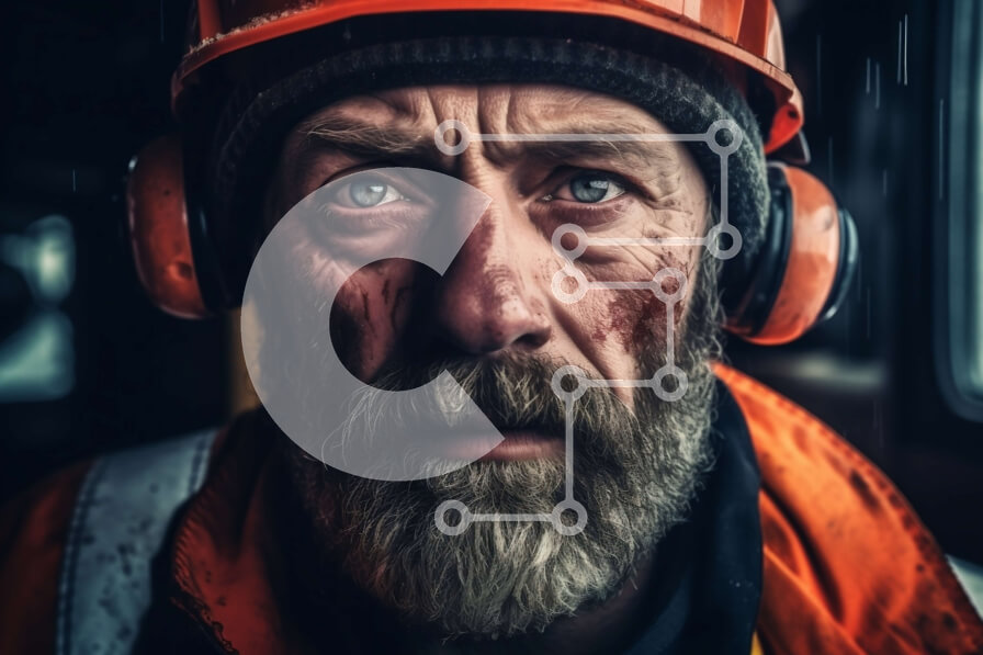 Intra Συλλεκτικό Ξύλινο Παζλ Plywood  4mm - Επαγγελματικός εξοπλισμός ασφαλείας σκληρών καπέλων και αυτιών για άνδρες Σε Ξύλινο Κουτί - Διαστάσεις Puzzle: 10x10 cm – 25 κομμάτια