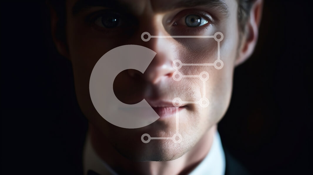 Intra Συλλεκτικό Ξύλινο Παζλ Plywood  4mm - Σοβαρός άντρας με σμόκιν και παπιγιόν Σε Ξύλινο Κουτί - Διαστάσεις Puzzle: 10x10 cm – 25 κομμάτια