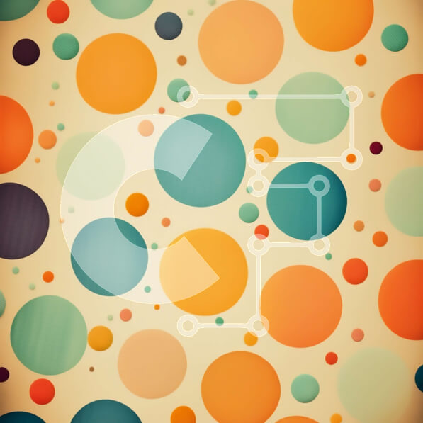 Intra Συλλεκτικό Ξύλινο Παζλ Plywood  4mm - Παιχνιδιάρικο και ανάλαφρο σχέδιο πολύχρωμων κύκλων Σε Ξύλινο Κουτί - Διαστάσεις Puzzle: 10x10 cm – 25 κομμάτια