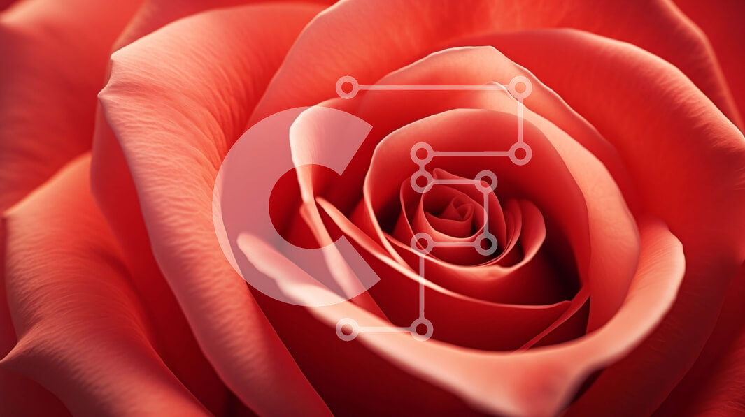 Intra Συλλεκτικό Ξύλινο Παζλ Plywood  4mm - Όμορφη εικόνα ενός κόκκινου τριαντάφυλλου σε κοντινή απόσταση Σε Ξύλινο Κουτί - Διαστάσεις: 10x10 cm – 25 κομμάτια