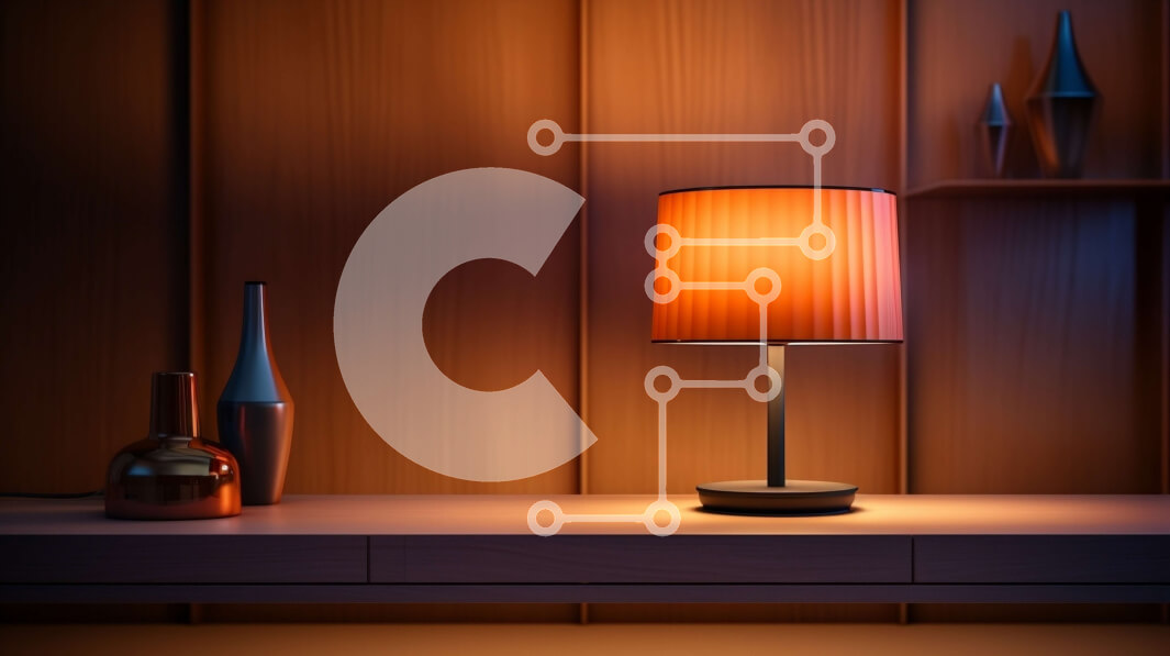 Intra Συλλεκτικό Ξύλινο Παζλ Plywood  4mm - Γραφείο με λάμπα και μπουκάλια στο ράφι Σε Ξύλινο Κουτί - Διαστάσεις Puzzle: 10x10 cm – 25 κομμάτια