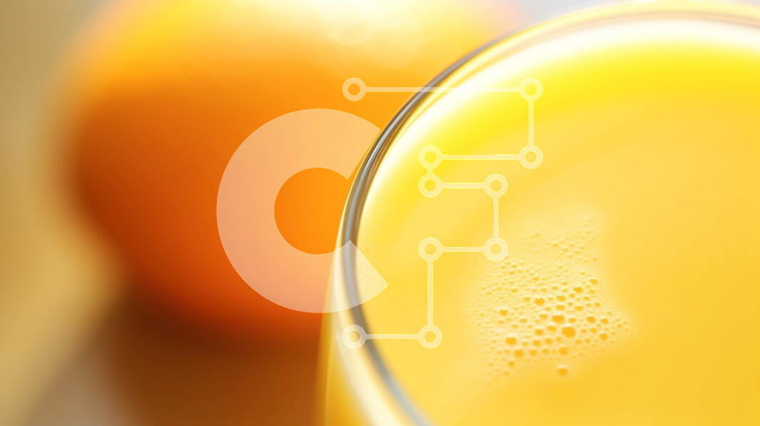 Σετ των 2 Intra Συλλεκτικό Ξύλινο Παζλ Plywood  4mm - Ποτήρι χυμό πορτοκαλιού σε ένα τραπέζι Σε Ξύλινο Κουτί - Διαστάσεις: 10x10 cm – 25 κομμάτια