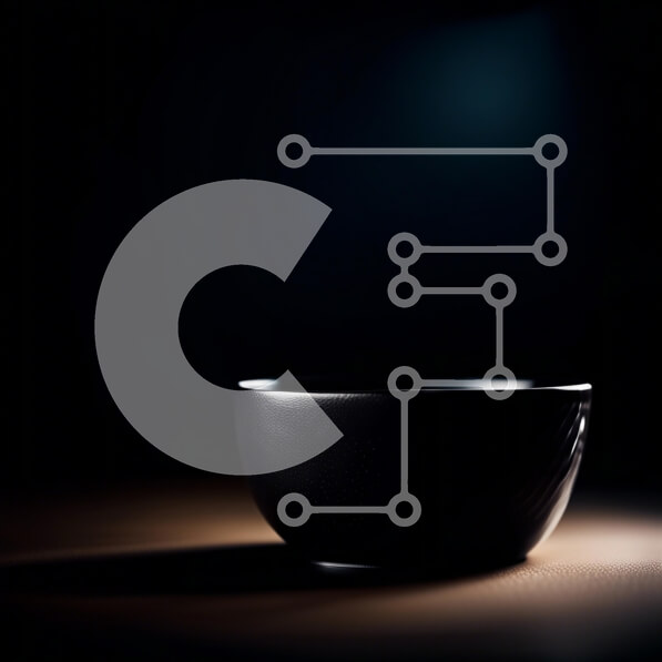 Intra Συλλεκτικό Ξύλινο Παζλ Plywood  4mm - Όμορφη εικόνα ενός μαύρου μπολ σε ένα ξύλινο τραπέζι σε ένα δωμάτιο με χαμηλό φωτισμό Σε Ξύλινο Κουτί - Διαστάσεις Puzzle: 10x10 cm – 25 κομμάτια