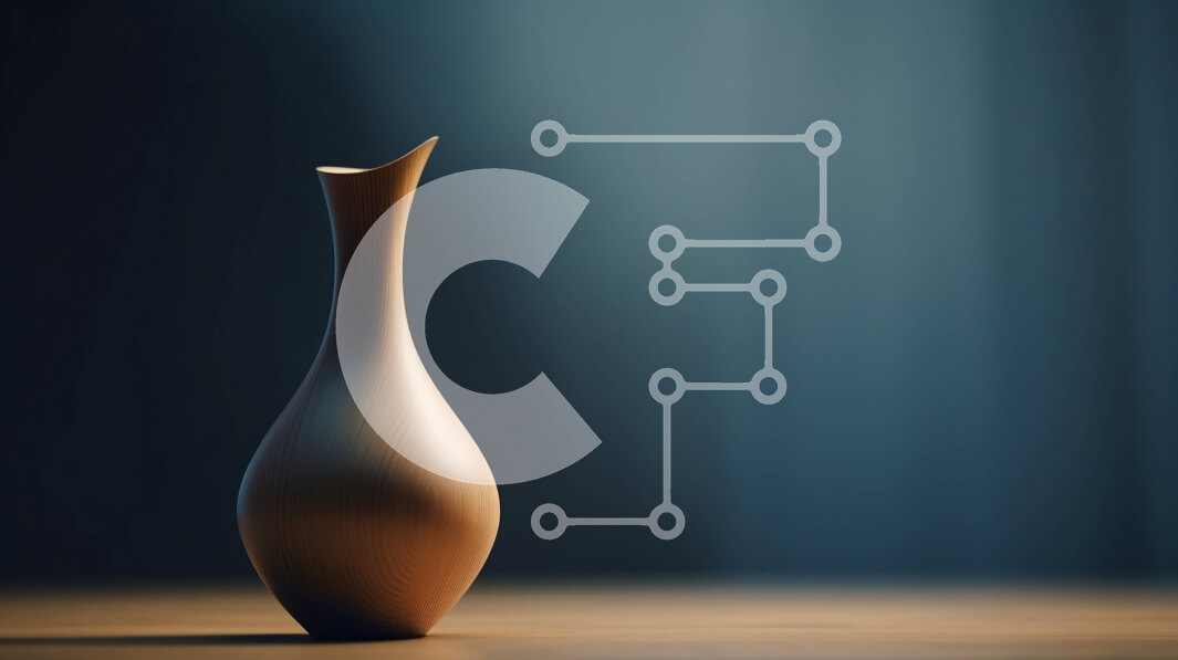 Intra Συλλεκτικό Ξύλινο Παζλ Plywood  4mm - Ξύλινο βάζο σε ξύλινο τραπέζι Σε Ξύλινο Κουτί - Διαστάσεις: 10x10 cm – 25 κομμάτια