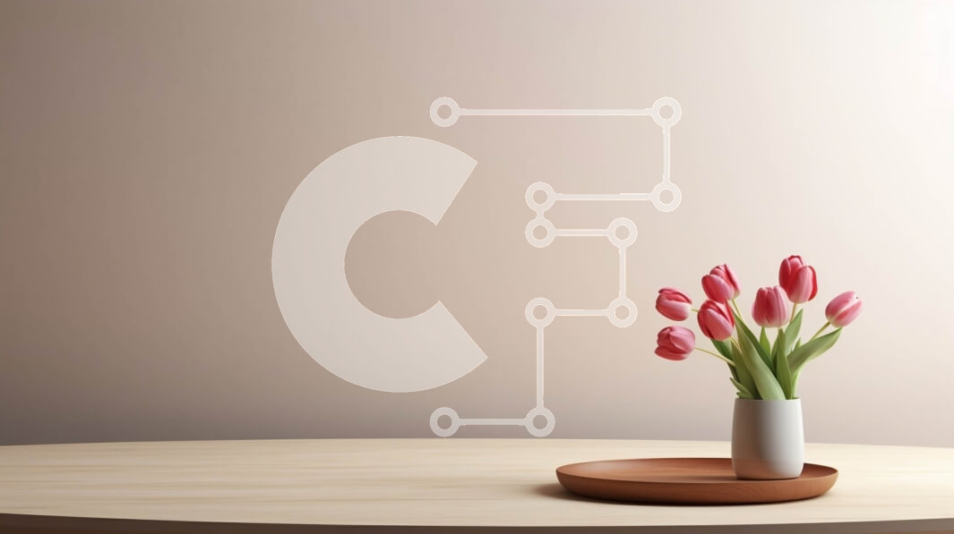 Intra Συλλεκτικό Ξύλινο Παζλ Plywood  4mm - Ροζ τουλίπες σε βάζο σε ξύλινο τραπέζι Σε Ξύλινο Κουτί - Διαστάσεις: 10x10 cm – 25 κομμάτια