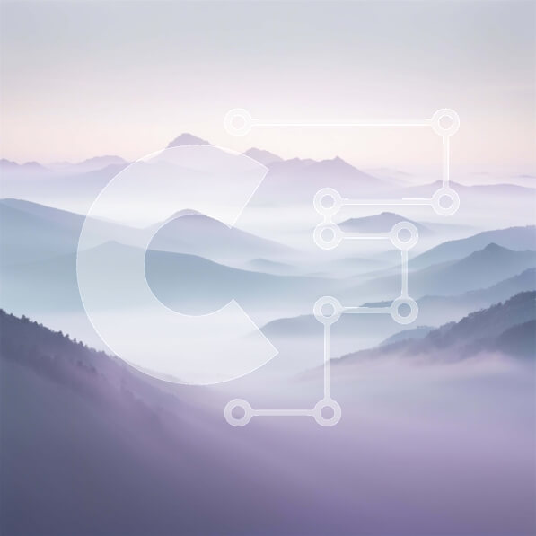 Intra Συλλεκτικό Ξύλινο Παζλ Plywood  4mm - Εκπληκτική θέα της χιονισμένης οροσειράς με ομίχλη Σε Ξύλινο Κουτί - Διαστάσεις: 10x10 cm – 25 κομμάτια