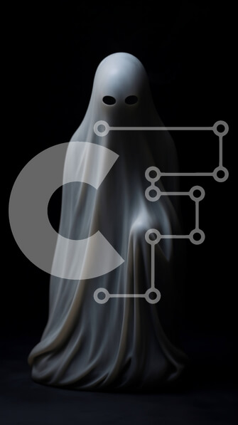 Intra Συλλεκτικό Ξύλινο Παζλ Plywood  4mm - Μυστηριώδης και αγνώστων στοιχείων φιγούρα στο σκοτάδι Σε Ξύλινο Κουτί - Διαστάσεις Puzzle: 10x10 cm – 25 κομμάτια