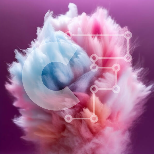 Σετ των 2 Intra Συλλεκτικό Ξύλινο Παζλ Plywood  4mm - Ζωντανή και διασκεδαστική φωτογραφία έκρηξης βαμβακιού Σε Ξύλινο Κουτί - Διαστάσεις: 10x10 cm – 25 κομμάτια