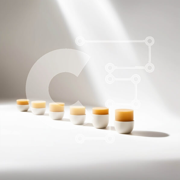 Intra Συλλεκτικό Ξύλινο Παζλ Plywood  4mm - Κομψή επίδειξη πέντε κεριών σε λευκή επιφάνεια Σε Ξύλινο Κουτί - Διαστάσεις: 10x10 cm – 25 κομμάτια