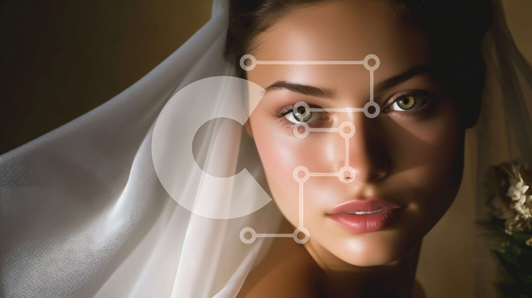 Intra Συλλεκτικό Ξύλινο Παζλ Plywood  4mm - Εκπληκτική φωτογραφία μιας νύφης με το υπέροχο νυφικό της Σε Ξύλινο Κουτί - Διαστάσεις Puzzle: 10x10 cm – 25 κομμάτια