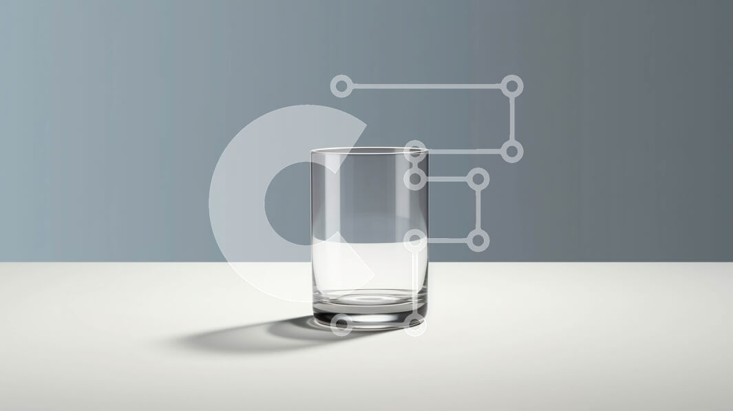 Intra Συλλεκτικό Ξύλινο Παζλ Plywood  4mm - Διαφανές γυάλινο βάζο σε λευκό τραπέζι - Έμπνευση διακόσμησης εσωτερικού χώρου Σε Ξύλινο Κουτί - Διαστάσεις Puzzle: 10x10 cm – 25 κομμάτια