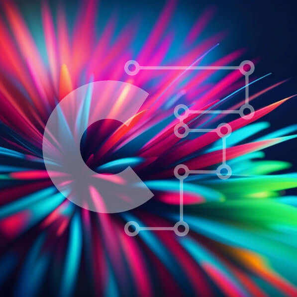 Intra Συλλεκτικό Ξύλινο Παζλ Plywood  4mm - Ζωντανή αφηρημένη κινηματογράφηση σε πρώτο πλάνο λουλουδιών Σε Ξύλινο Κουτί - Διαστάσεις: 10x10 cm – 25 κομμάτια