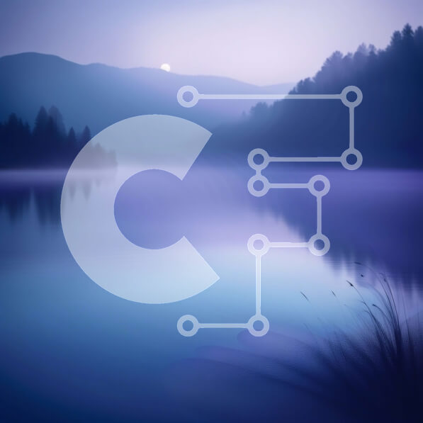 Intra Συλλεκτικό Ξύλινο Παζλ Plywood  4mm - Όμορφο τοπίο ενός ήρεμου ποταμού με μαγευτικά βουνά και πορφυρό ουρανό Σε Ξύλινο Κουτί - Διαστάσεις: 10x10 cm – 25 κομμάτια