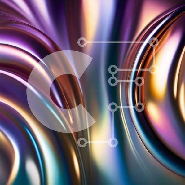 Intra Συλλεκτικό Ξύλινο Παζλ Plywood  4mm - Δυναμική και οπτικά εντυπωσιακή αφηρημένη εικόνα με στροβιλιζόμενα χρώματα Σε Ξύλινο Κουτί - Διαστάσεις Puzzle: 10x10 cm – 25 κομμάτια