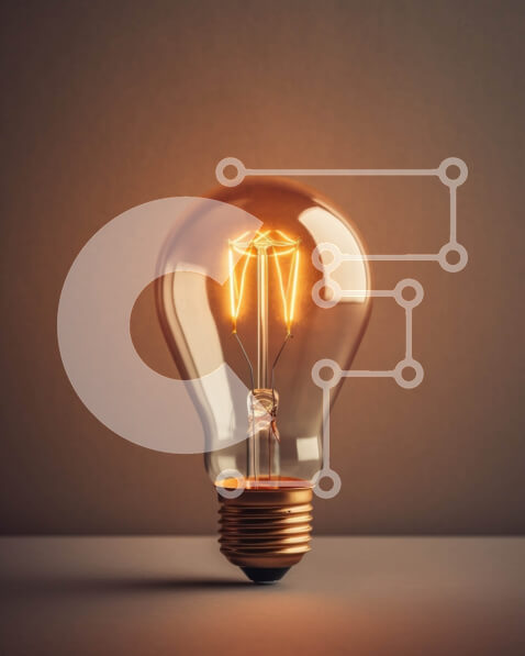 Intra Συλλεκτικό Ξύλινο Παζλ Plywood  4mm - Φωτεινή λαμπερή λάμπα φωτός που κρέμεται σε σύρμα Σε Ξύλινο Κουτί - Διαστάσεις Puzzle: 10x10 cm – 25 κομμάτια