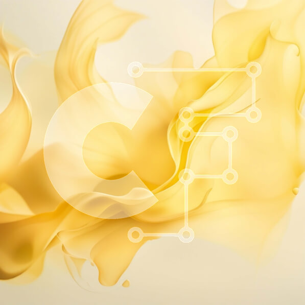 Intra Συλλεκτικό Ξύλινο Παζλ Plywood  4mm - Σαγηνευτική εικόνα του κίτρινου υγρού σε κίνηση Σε Ξύλινο Κουτί - Διαστάσεις Puzzle: 10x10 cm – 25 κομμάτια