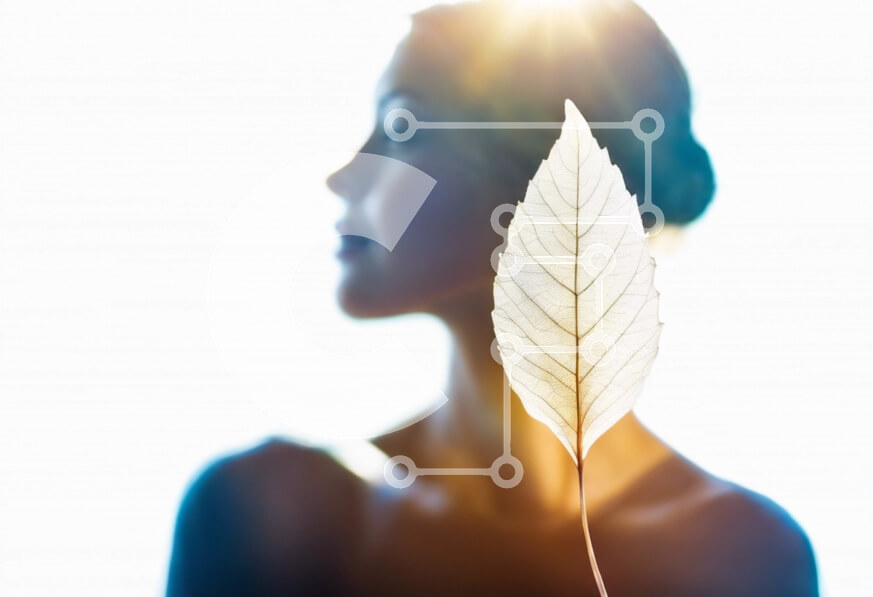 Intra Συλλεκτικό Ξύλινο Παζλ Plywood  4mm - Γαλήνιο προφίλ με φύλλο Σε Ξύλινο Κουτί - Διαστάσεις Puzzle: 10x10 cm – 25 κομμάτια