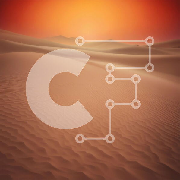 Intra Συλλεκτικό Ξύλινο Παζλ Plywood  4mm - Έρημο τοπίο με αμμόλοφους και καταγάλανο ουρανό Σε Ξύλινο Κουτί - Διαστάσεις: 10x10 cm – 25 κομμάτια