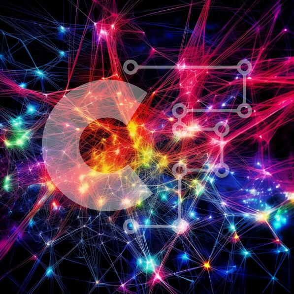 Intra Συλλεκτικό Ξύλινο Παζλ Plywood  4mm - Ζωντανό και ενεργητικό αφηρημένο έργο τέχνης Σε Ξύλινο Κουτί - Διαστάσεις Puzzle: 10x10 cm – 25 κομμάτια