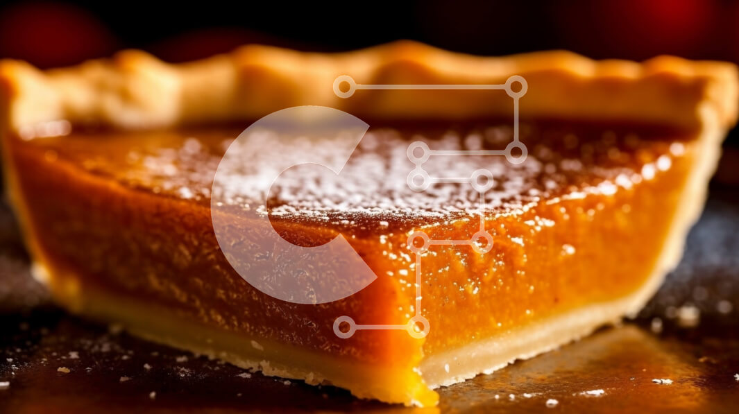 Σετ των 2 Intra Συλλεκτικό Ξύλινο Παζλ Plywood  4mm - Λαχταριστή κολοκυθόπιτα με θρυμματισμένη κρούστα και σαντιγί Σε Ξύλινο Κουτί - Διαστάσεις: 10x10 cm – 25 κομμάτια