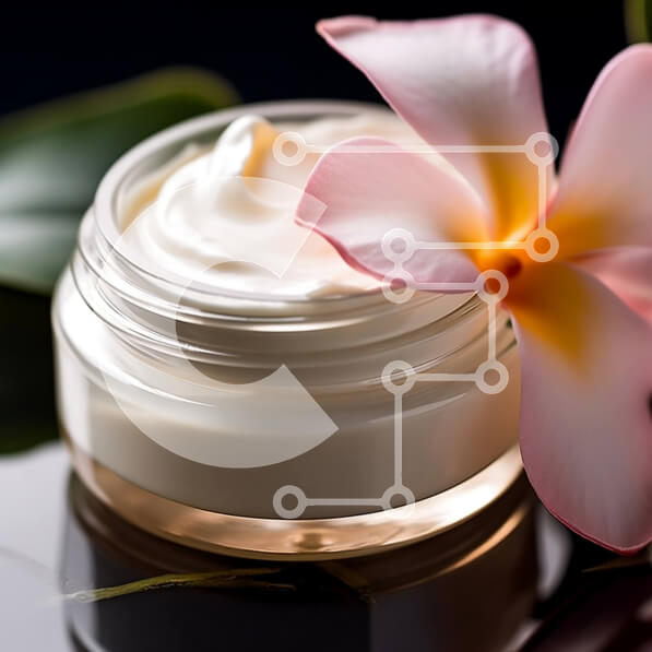 Σετ των 2 Intra Συλλεκτικό Ξύλινο Παζλ Plywood  4mm - Βάζο με κρέμα προσώπου με ένα όμορφο ροζ λουλούδι στην κορυφή Σε Ξύλινο Κουτί - Διαστάσεις: 10x10 cm – 25 κομμάτια