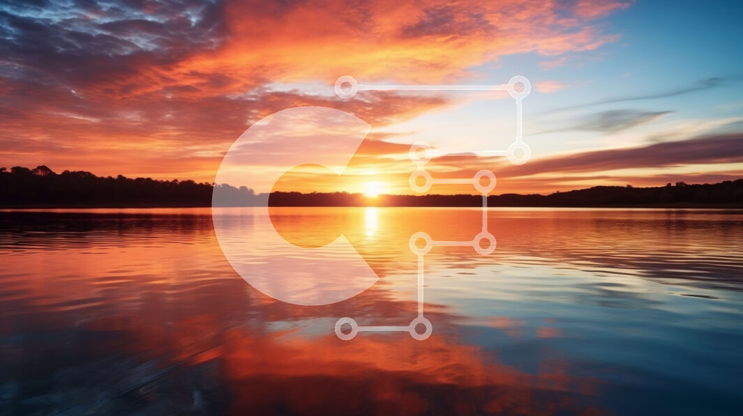 Intra Συλλεκτικό Ξύλινο Παζλ Plywood  4mm - Εκπληκτικό τοπίο ηλιοβασιλέματος με αντανακλαστικά σύννεφα και βουνά Σε Ξύλινο Κουτί - Διαστάσεις: 10x10 cm – 25 κομμάτια