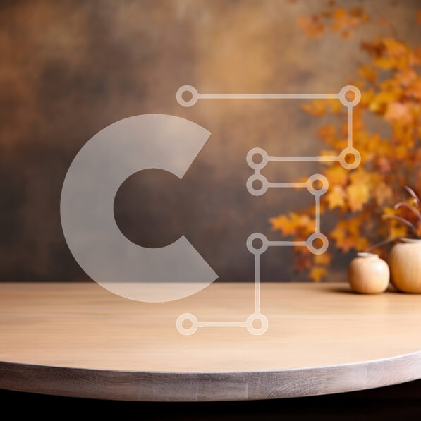 Intra Συλλεκτικό Ξύλινο Παζλ Plywood  4mm - Ξύλινο τραπέζι με φθινοπωρινό θέμα με κολοκύθες και φύλλωμα Σε Ξύλινο Κουτί - Διαστάσεις: 10x10 cm – 25 κομμάτια