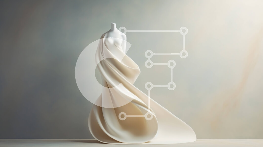 Intra Συλλεκτικό Ξύλινο Παζλ Plywood  4mm - Πλωτό λευκό γλυπτό σε ένα κομψό φόρεμα Σε Ξύλινο Κουτί - Διαστάσεις Puzzle: 10x10 cm – 25 κομμάτια