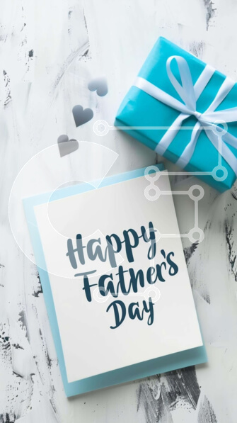 Intra Συλλεκτικό Ξύλινο Παζλ Plywood  4mm - Ευτυχισμένη ευχετήρια κάρτα και κουτί δώρου για την ημέρα του πατέρα Σε Ξύλινο Κουτί - Διαστάσεις: 10x10 cm – 25 κομμάτια