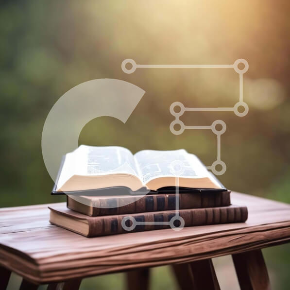 Intra Συλλεκτικό Ξύλινο Παζλ Plywood  4mm - Ανοίξτε το θρησκευτικό βιβλίο σε φυσικό περιβάλλον Σε Ξύλινο Κουτί - Διαστάσεις Puzzle: 10x10 cm – 25 κομμάτια