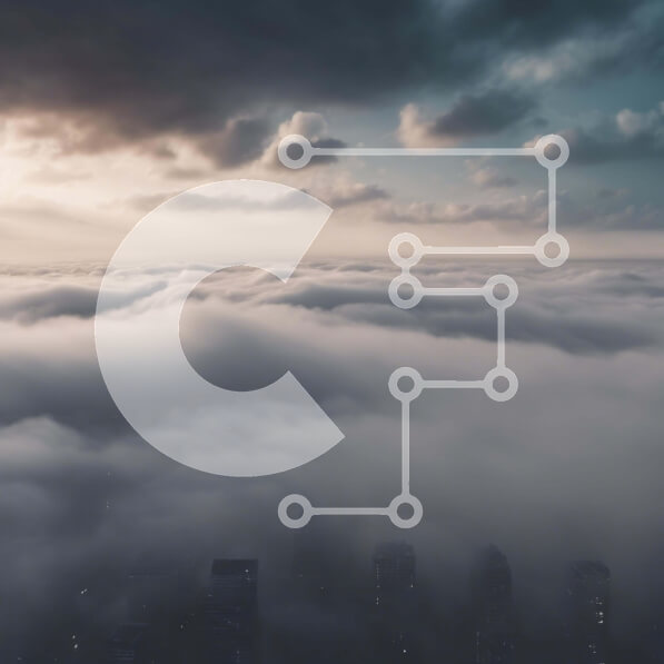 Intra Συλλεκτικό Ξύλινο Παζλ Plywood  4mm - Συννεφιασμένος ουρανός με κτίρια και αεροπλάνο Σε Ξύλινο Κουτί - Διαστάσεις Puzzle: 10x10 cm – 25 κομμάτια