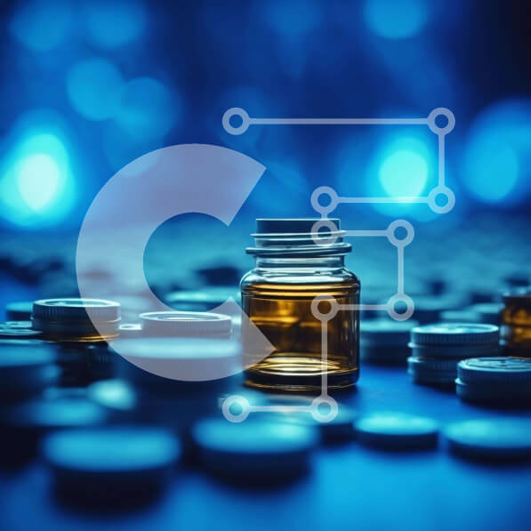 Intra Συλλεκτικό Ξύλινο Παζλ Plywood  4mm - Μπουκάλι γεμάτο με υγρό σε νομίσματα Σε Ξύλινο Κουτί - Διαστάσεις: 10x10 cm – 25 κομμάτια