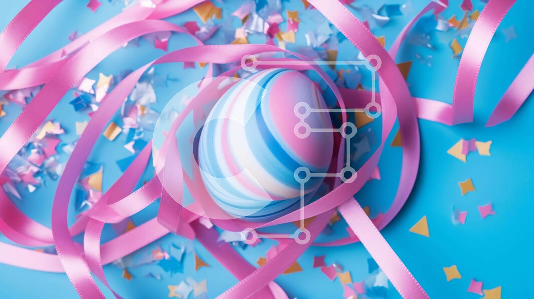 Intra Συλλεκτικό Ξύλινο Παζλ Plywood  4mm - Πασχαλινό Αυγό Διακόσμηση για τη γιορτή του Πάσχα Σε Ξύλινο Κουτί - Διαστάσεις: 10x10 cm – 25 κομμάτια