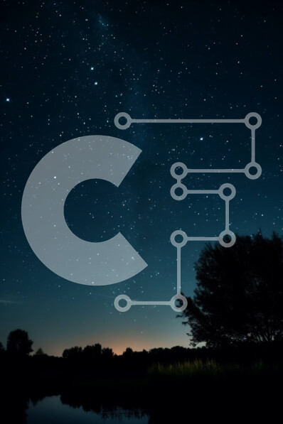 Σετ των 2 Intra Συλλεκτικό Ξύλινο Παζλ Plywood  4mm - Όμορφος νυχτερινός ουρανός με αστέρια και ήρεμα νερά Σε Ξύλινο Κουτί - Διαστάσεις: 10x10 cm – 25 κομμάτια