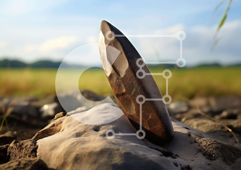 Intra Συλλεκτικό Ξύλινο Παζλ Plywood  4mm - Ροκ με αντικείμενο Σε Ξύλινο Κουτί - Διαστάσεις: 10x10 cm – 25 κομμάτια