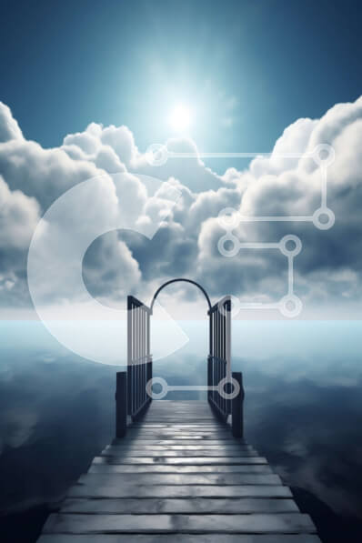 Σετ των 2 Intra Συλλεκτικό Ξύλινο Παζλ Plywood  4mm - Εκπληκτική εικόνα μιας ξύλινης προβλήτας σε μια όμορφη μέρα Σε Ξύλινο Κουτί - Διαστάσεις: 10x10 cm – 25 κομμάτια