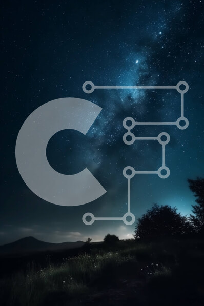 Σετ των 2 Intra Συλλεκτικό Ξύλινο Παζλ Plywood  4mm - Όμορφη εικόνα του έναστρου νυχτερινού ουρανού με ορατή τον Γαλαξία Σε Ξύλινο Κουτί - Διαστάσεις: 10x10 cm – 25 κομμάτια