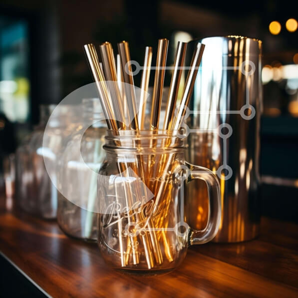 Σετ των 2 Intra Συλλεκτικό Ξύλινο Παζλ Plywood  4mm - Τραπέζι με γυάλινα βάζα και μπουκάλια Σε Ξύλινο Κουτί - Διαστάσεις: 10x10 cm – 25 κομμάτια