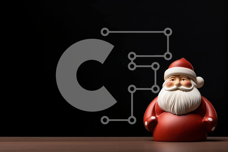 Intra Συλλεκτικό Ξύλινο Παζλ Plywood  4mm - Ειδώλιο Άγιου Βασίλη σε σκούρο φόντο Σε Ξύλινο Κουτί - Διαστάσεις: 10x10 cm – 25 κομμάτια