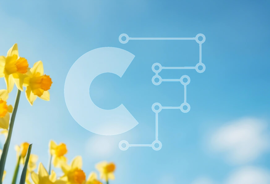 Intra Συλλεκτικό Ξύλινο Παζλ Plywood  4mm - Πεδίο με κίτρινους νάρκισσους ενάντια στον καταγάλανο ουρανό Σε Ξύλινο Κουτί - Διαστάσεις: 10x10 cm – 25 κομμάτια