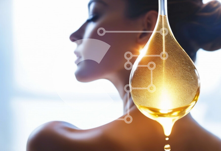 Intra Συλλεκτικό Ξύλινο Παζλ Plywood  4mm - Γυναίκα με σταγόνα λαδιού στο λαιμό της Σε Ξύλινο Κουτί - Διαστάσεις Puzzle: 10x10 cm – 25 κομμάτια