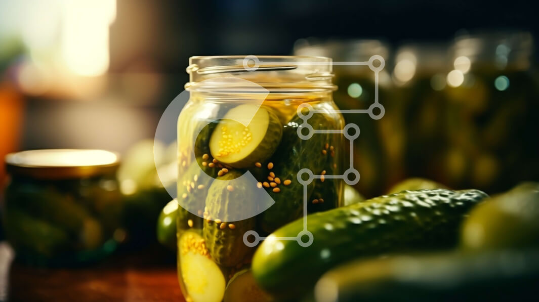 Σετ των 2 Intra Συλλεκτικό Ξύλινο Παζλ Plywood  4mm - Βάζο τουρσιά με πράσινη και τραγανή υφή Σε Ξύλινο Κουτί - Διαστάσεις: 10x10 cm – 25 κομμάτια