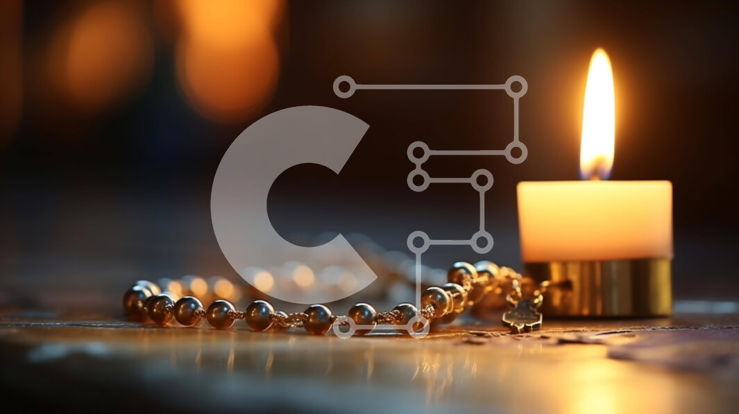 Intra Συλλεκτικό Ξύλινο Παζλ Plywood  4mm - Αναμμένο κερί και επιχρυσωμένο βραχιόλι σε φόντο πίνακα Σε Ξύλινο Κουτί - Διαστάσεις: 10x10 cm – 25 κομμάτια