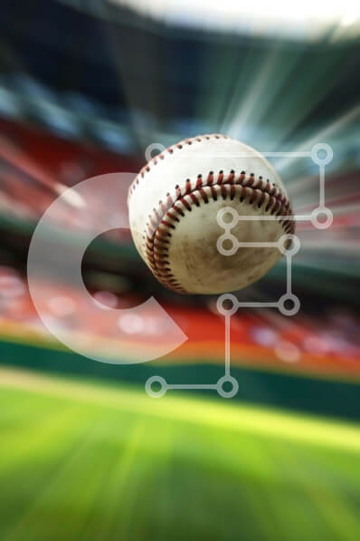 Intra Συλλεκτικό Ξύλινο Παζλ Plywood  4mm - Πετώντας μπέιζμπολ στο αθλητικό στάδιο ή το λούνα παρκ Σε Ξύλινο Κουτί - Διαστάσεις Puzzle: 10x10 cm – 25 κομμάτια