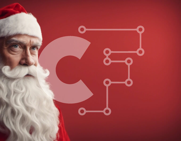 Intra Συλλεκτικό Ξύλινο Παζλ Plywood  4mm - Σοβαρός Άγιος Βασίλης που κοιτάζει την κάμερα Σε Ξύλινο Κουτί - Διαστάσεις: 10x10 cm – 25 κομμάτια